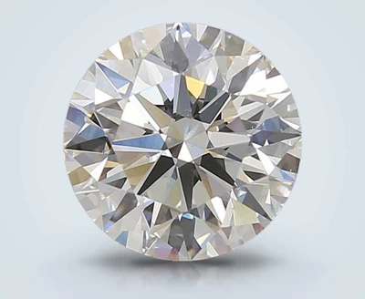 3.06ct E VS1 Rare Carat Ideal Cut Round Lab Grown Diamond