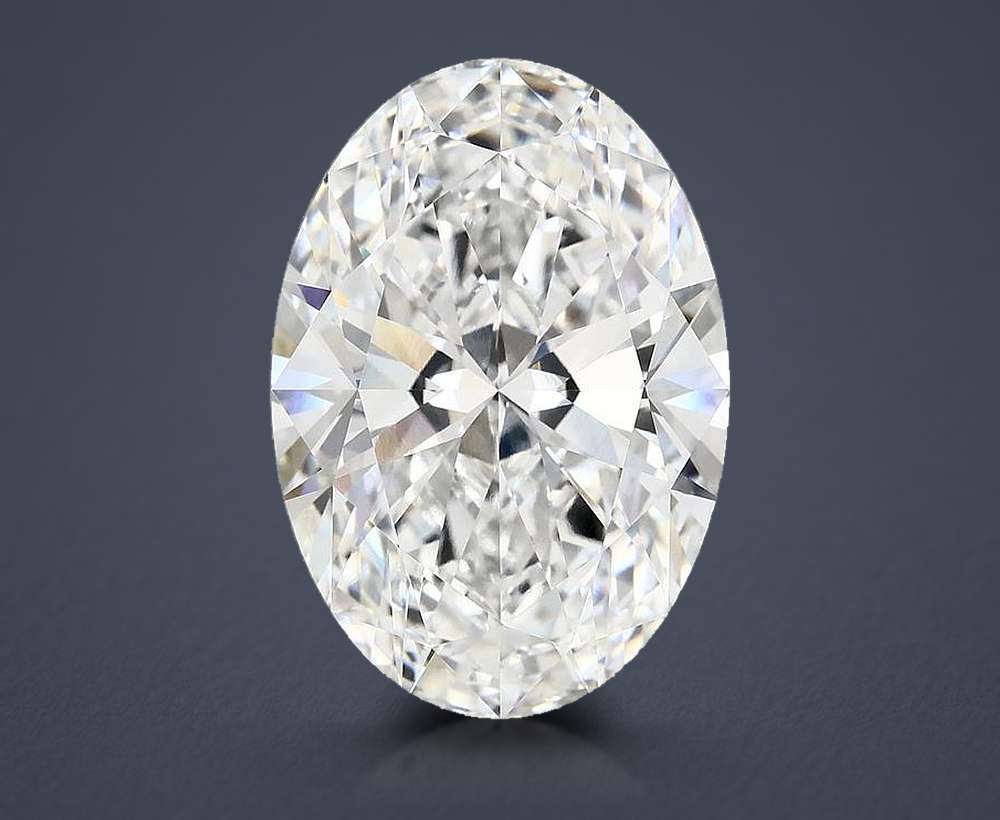 10.58ct E VVS2 Rare Carat Ideal Cut Oval Lab Grown Diamond