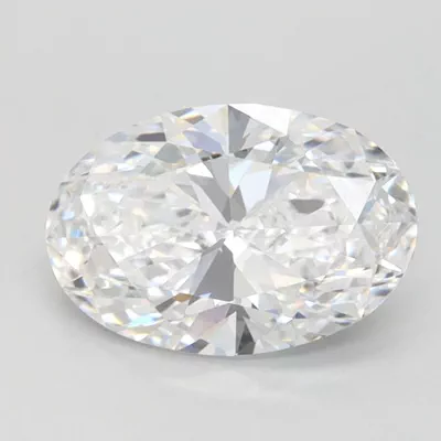 1.13ct D VVS1 Rare Carat Ideal Cut Oval Lab Grown Diamond