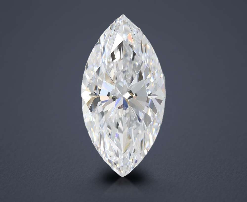 2.45ct D FL Rare Carat Ideal Cut Marquise Lab Grown Diamond