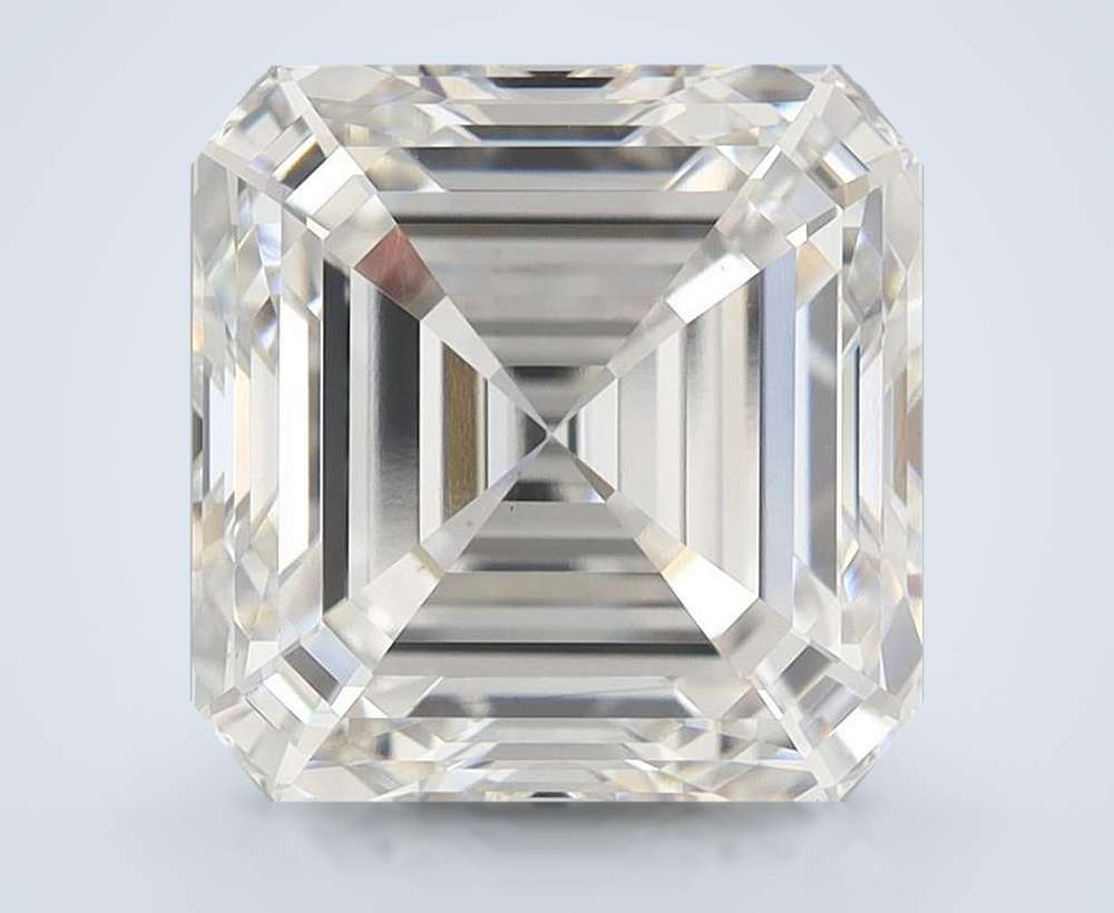 7.01ct G VS1 Rare Carat Ideal Cut Asscher Lab Grown Diamond