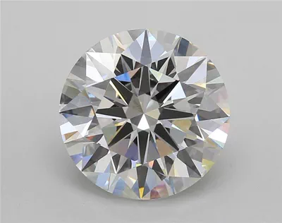 5.02ct G VVS2 Rare Carat Ideal Cut Round Lab Grown Diamond