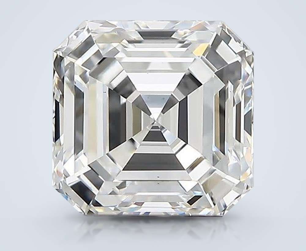 1.04ct E VS1 Rare Carat Ideal Cut Asscher Lab Grown Diamond