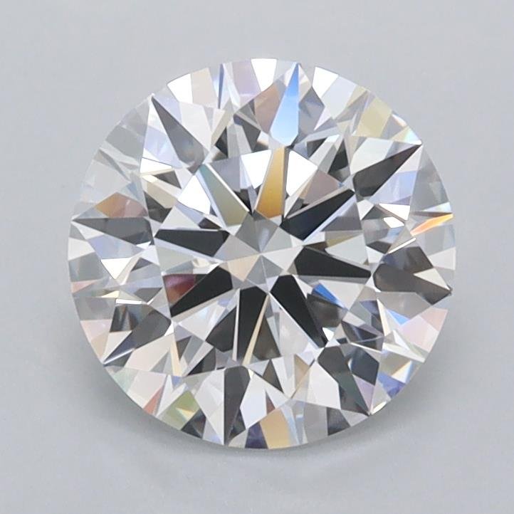 1.52ct D FL Rare Carat Ideal Cut Round Lab Grown Diamond