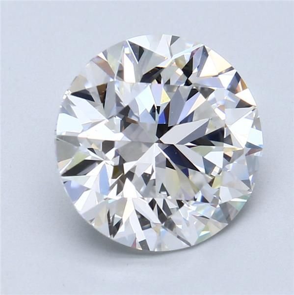 4.26ct D IF Rare Carat Ideal Cut Round Diamond