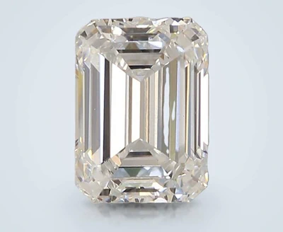 4.08ct E VS1 Rare Carat Ideal Cut Emerald Lab Grown Diamond