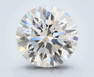 3.01ct D VS1 Excellent Cut Round Lab Grown Diamond