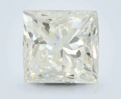 3.04ct F VVS2 Rare Carat Ideal Cut Princess Lab Grown Diamond