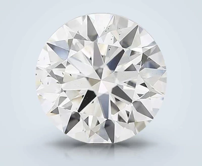 6.05ct F SI1 Rare Carat Ideal Cut Round Lab Grown Diamond