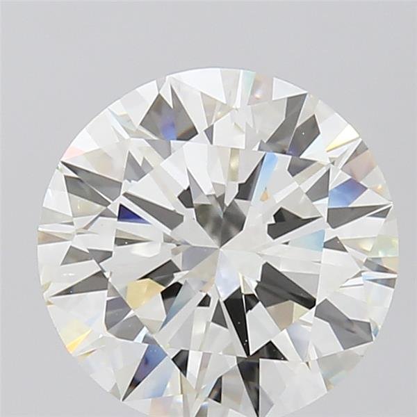 4.01ct J VS2 Excellent Cut Round Diamond