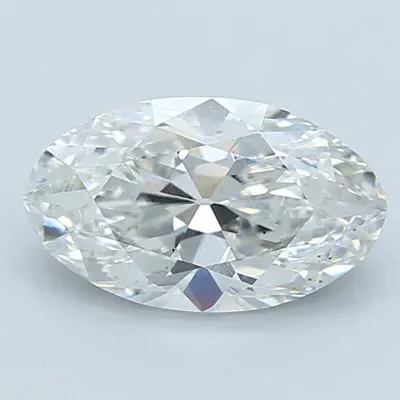 3.04ct E VS2 Good Cut Oval Lab Grown Diamond