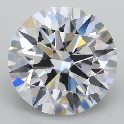 2.09ct D VS2 Rare Carat Ideal Cut Round Lab Grown Diamond
