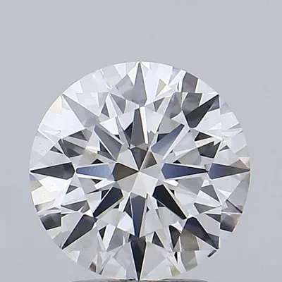2.70ct H VS2 Rare Carat Ideal Cut Round Lab Grown Diamond