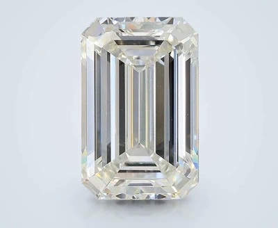 7.03ct G VVS2 Rare Carat Ideal Cut Emerald Lab Grown Diamond