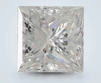 2.21ct I SI2 Rare Carat Ideal Cut Princess Diamond