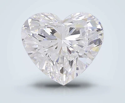 6.52ct E VS1 Rare Carat Ideal Cut Heart Lab Grown Diamond