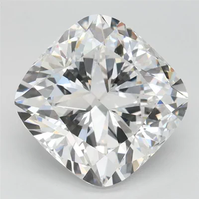 4.07ct D VVS1 Rare Carat Ideal Cut Cushion Lab Grown Diamond