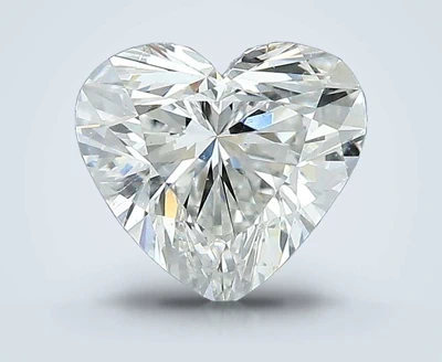 0.61ct H SI1 Rare Carat Ideal Cut Heart Diamond