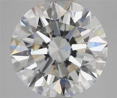 2.70ct G VVS2 Rare Carat Ideal Cut Round Diamond