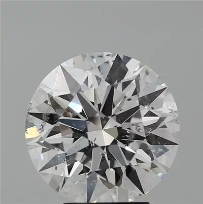 4.50ct F SI2 Rare Carat Ideal Cut Round Diamond