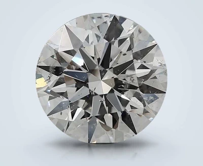 4.50ct F SI2 Rare Carat Ideal Cut Round Diamond