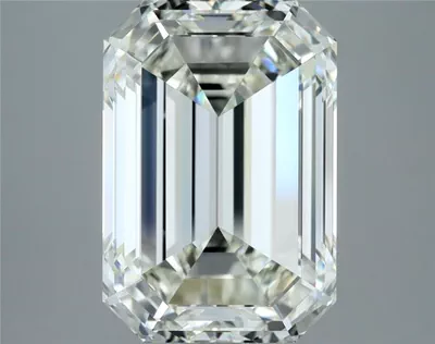 5.03ct I IF Very Good Cut Emerald Diamond