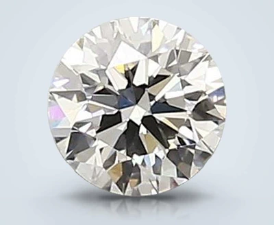 0.60ct D FL Rare Carat Ideal Cut Round Lab Grown Diamond