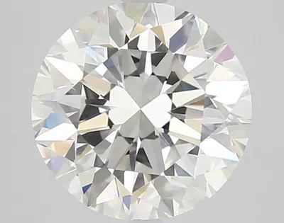 3.01ct H VVS2 Very Good Cut Round Diamond