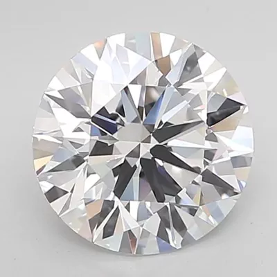 3.34ct D IF Rare Carat Ideal Cut Round Lab Grown Diamond