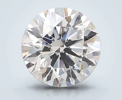 3.34ct D IF Rare Carat Ideal Cut Round Lab Grown Diamond
