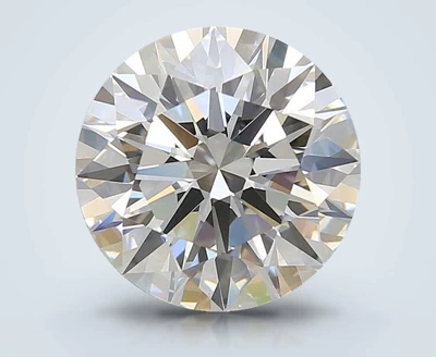 5.08ct E VS1 Rare Carat Ideal Cut Round Lab Grown Diamond