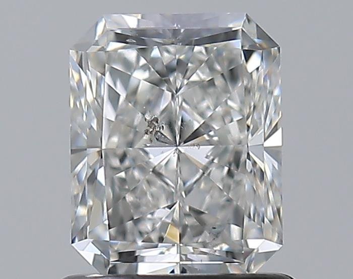 0.96ct E SI2 Rare Carat Ideal Cut Radiant Diamond