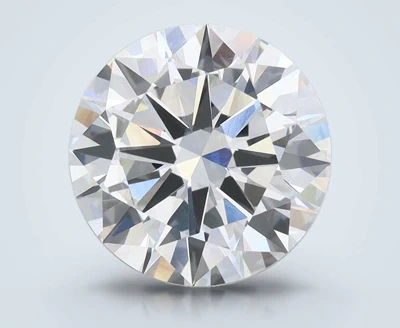 4.05ct F VVS2 Excellent Cut Round Lab Grown Diamond