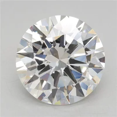 6.53ct E VVS2 Excellent Cut Round Lab Grown Diamond