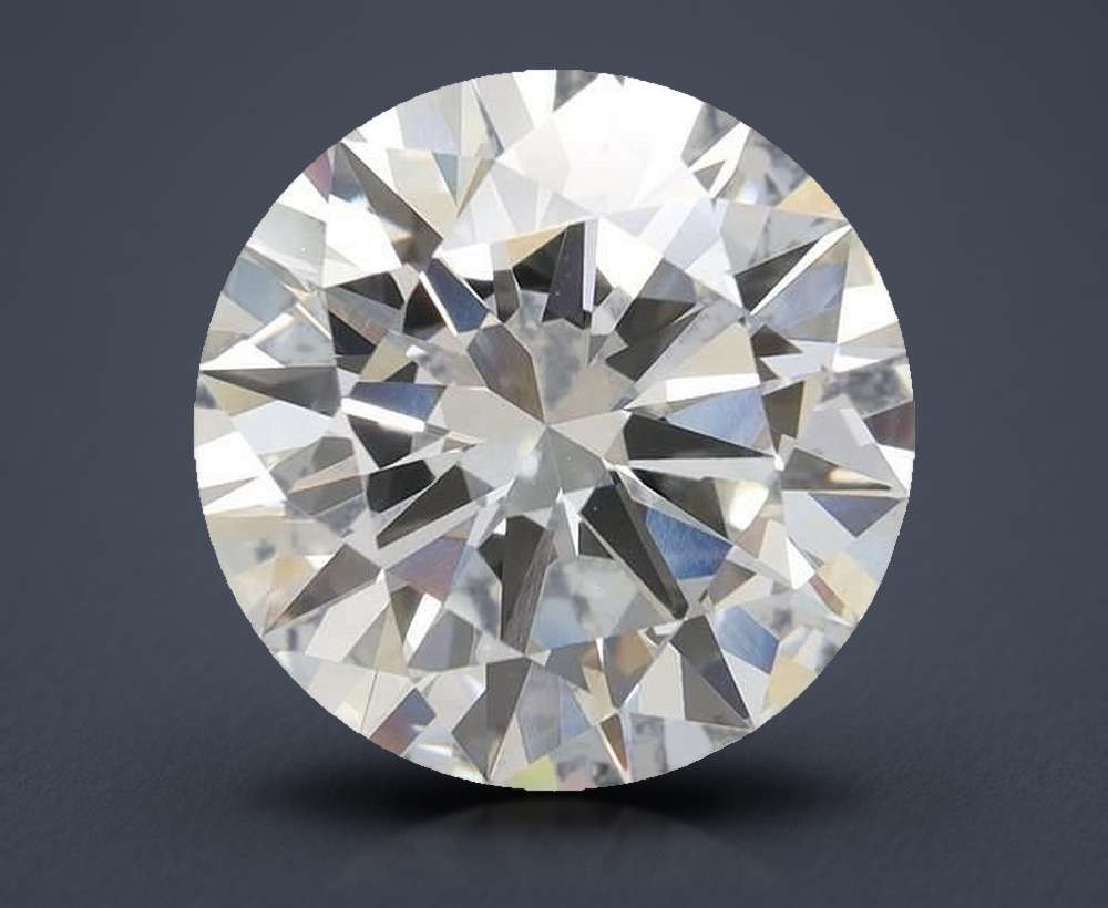 6.53ct E VVS2 Excellent Cut Round Lab Grown Diamond