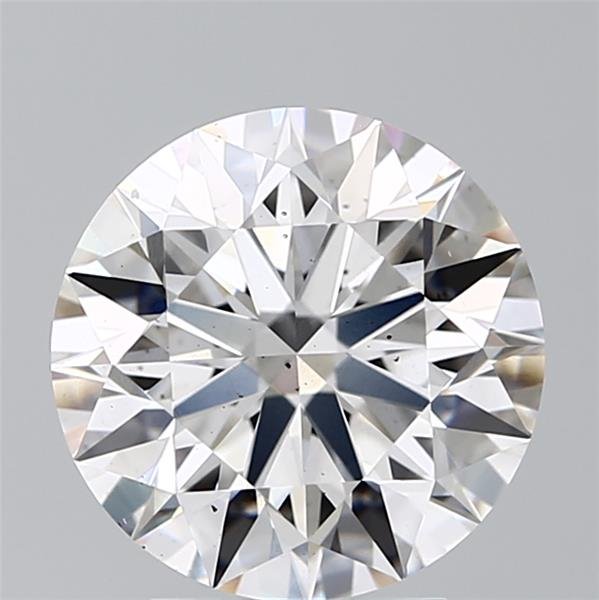 3.50ct E SI1 Rare Carat Ideal Cut Round Lab Grown Diamond