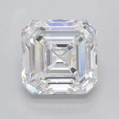 1.53ct E VVS2 Rare Carat Ideal Cut Asscher Lab Grown Diamond