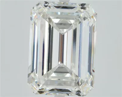 20.04ct F VS1 Rare Carat Ideal Cut Emerald Lab Grown Diamond