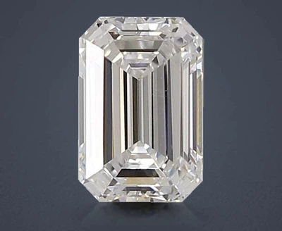 1.48ct D VS1 Rare Carat Ideal Cut Emerald Lab Grown Diamond