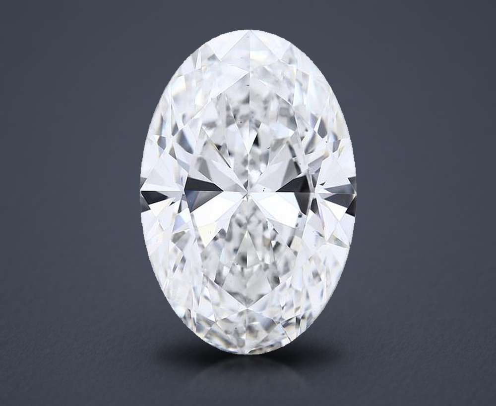 16.01ct E VS2 Rare Carat Ideal Cut Oval Lab Grown Diamond