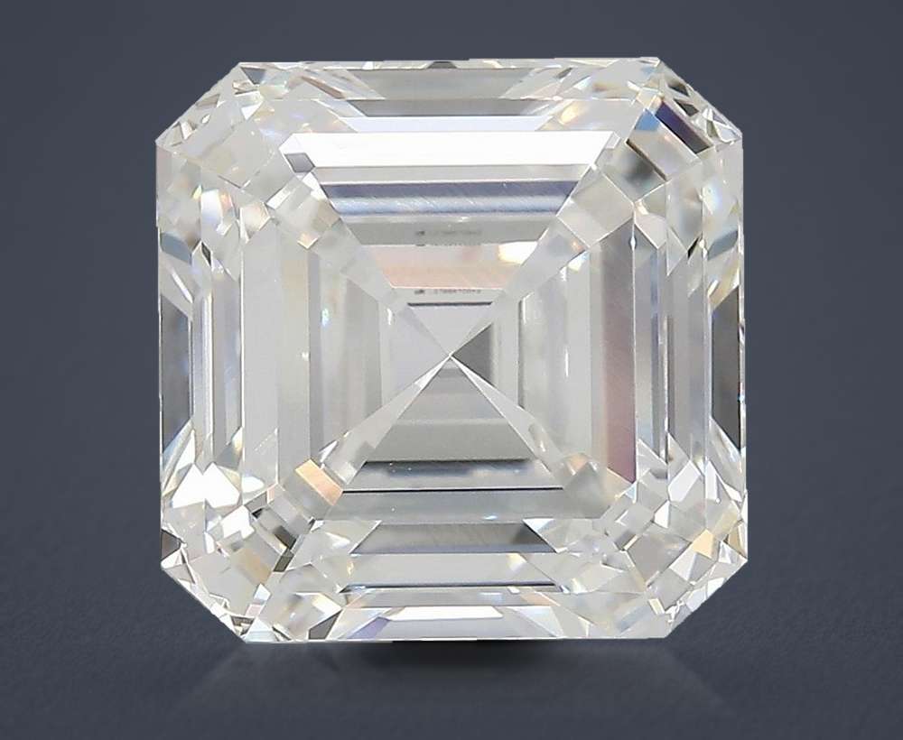 7.06ct E VVS2 Rare Carat Ideal Cut Asscher Lab Grown Diamond