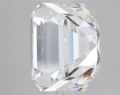 6.28ct F VS2 Rare Carat Ideal Cut Asscher Lab Grown Diamond