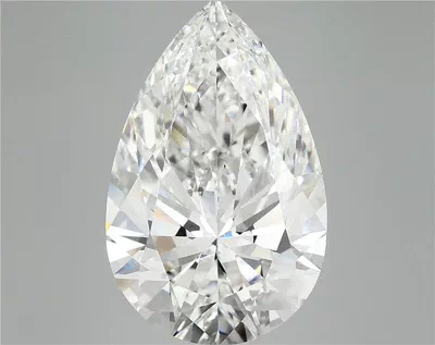 10.51ct E VS1 Rare Carat Ideal Cut Pear Lab Grown Diamond