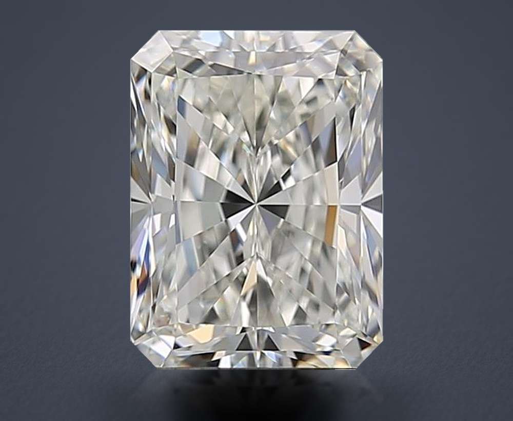 1.72ct J VVS2 Rare Carat Ideal Cut Radiant Diamond