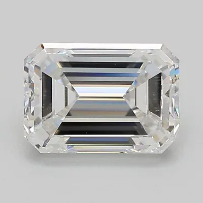 2.02ct D VS2 Very Good Cut Emerald Lab Grown Diamond