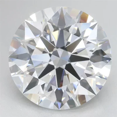 4.37ct D IF Rare Carat Ideal Cut Round Lab Grown Diamond