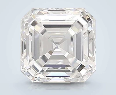 1.03ct D VS1 Rare Carat Ideal Cut Asscher Lab Grown Diamond