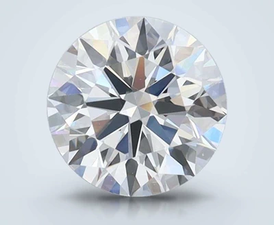 1.28ct D VVS2 Rare Carat Ideal Cut Round Lab Grown Diamond