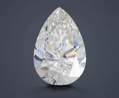 3.53ct E VS1 Rare Carat Ideal Cut Pear Lab Grown Diamond