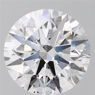 4.71ct F SI1 Rare Carat Ideal Cut Round Lab Grown Diamond